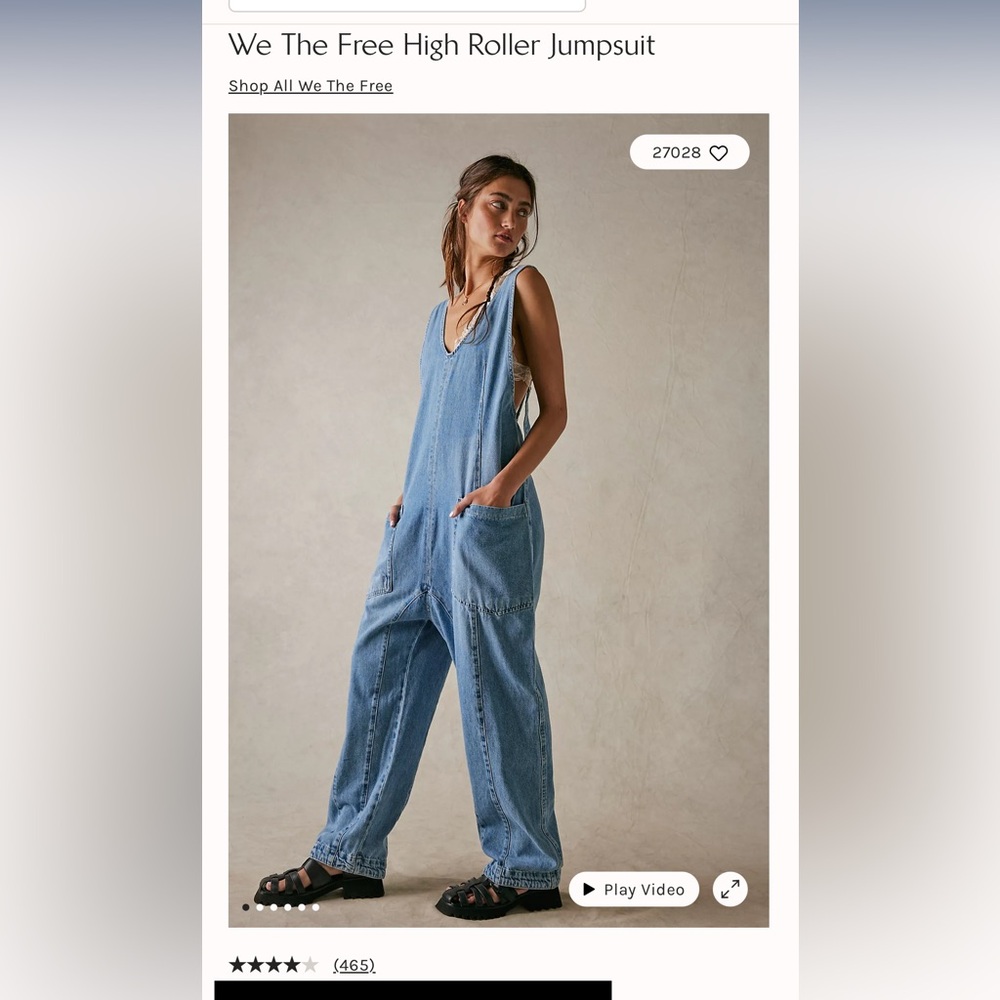 Free people we the free jumpsuit